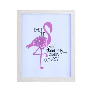 The Pinkest Flamingo Light Box Frame