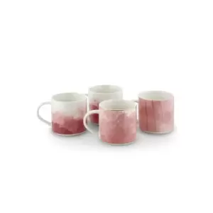 Set of 4 Ink Mugs