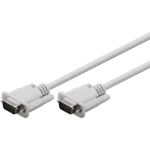 Goobay VGA Cable - Nickel Plated - 2m - White