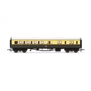 Hornby GWR Collett 'Bow Ended' Corridor Brake Third (L/H) 4942 Era 3 Model Train