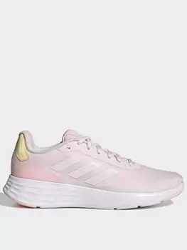 adidas Start Your Run Shoes, Pink/White, Size 4, Women