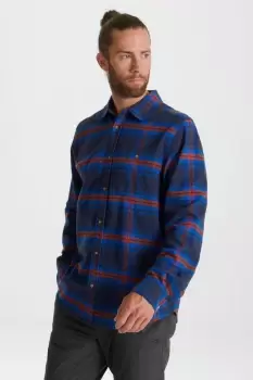 Cotton Blend 'Wilmot' Long Sleeve Shirt