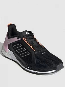 adidas Response Super 2.0 - Black/Pink , Black/Pink, Size 8, Women