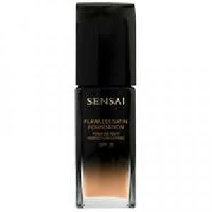 SENSAI Flawless Satin Foundation SPF20 FS202 Ochre Beige 30ml