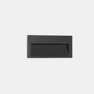 Tiny Outdoor LED Recessed Wall Light Small Urban Grey IP65 1.9W 3000K