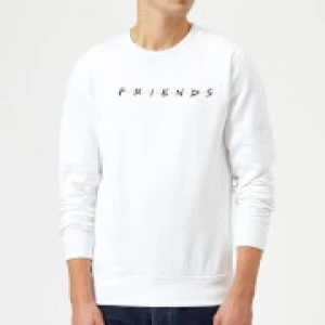 Friends Logo Sweatshirt - White - M