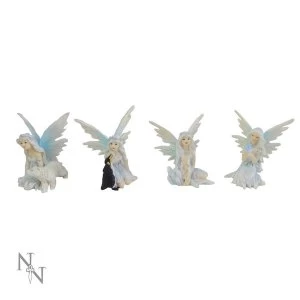 Frozen Friends Pack Of 4 Fairy Figures