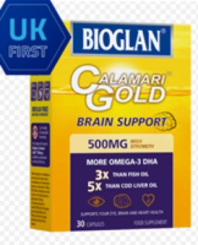 Bioglan Calamari Gold 500mg Capsules - 30s