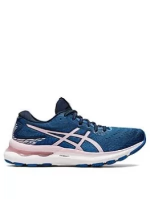 Asics Gel-nimbus Trainer, Blue/Pink, Size 6, Women