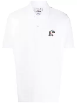 LACOSTE x Netflix Sex Education Polo Shirt White