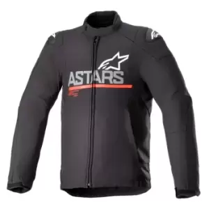 Alpinestars Smx Waterproof Jacket Black Dark Gray Bright Red M