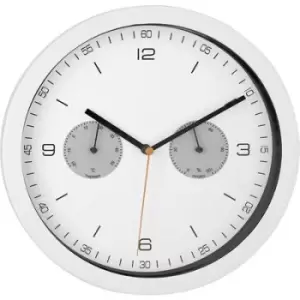 Mebus 52826 Radio Wall clock 260 mm x 42mm White