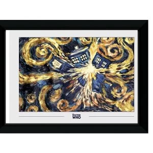 Doctor Who Exploding Tardis Collector Print