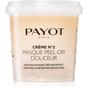 Payot Creme No. 2 Masque Peel-Off Douceur Peel - Off Face Mask with Soothing Effect 10 g