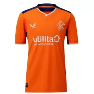 Castore Rangers Third Shirt 2022 2023 Junior - Orange