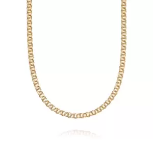 Daisy London 18ct Gold Plate Double Curb Chain Necklace 18ct Gold Plate