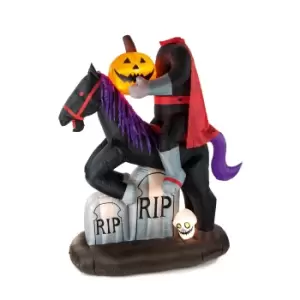 Premier Light Up Inflatable Headless Horseman 2m