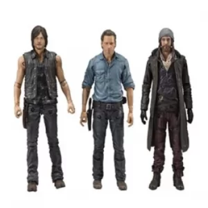 Daryl, Rick & Jesus (The Walking Dead) Allies Deluxe Box Set Figures