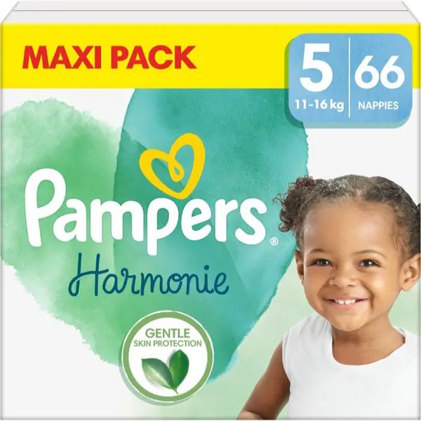 Pampers Harmonie Size 5 66 Nappies