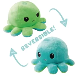 Reversible Octopus Plushie (Green/Aqua)