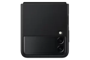 Samsung Galaxy Z Flip3 5G Leather Cover in Black (EF-VF711LBEGWW)