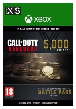 5000 Call of Duty: Vanguard Points