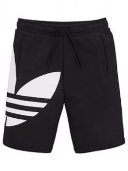 Adidas Originals Youth Trefoil Shorts - Black