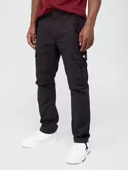 Tommy Jeans Ethan Cargo Pants - Black