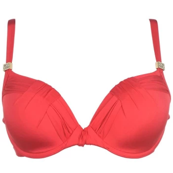 Biba Icon Cut and Sew Bikini Top - Red