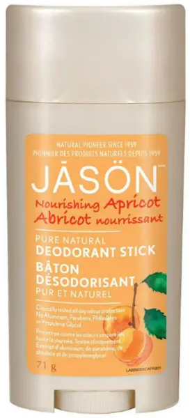 Jason Nourishing Apricot Deodorant Stick 71g