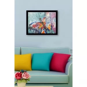 SC1275 Multicolor Decorative Framed MDF Painting