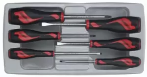 Teng Tools MD906N4 6 Piece Screwdriver Set (Flat & Pozi)