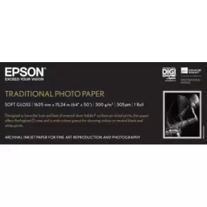 Epson Traditional Photo Paper 64"x 15m