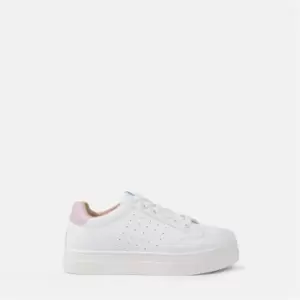 Missguided Contrast Tab Basic Trainer - White