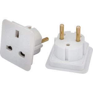 Draper European Travel Adaptors