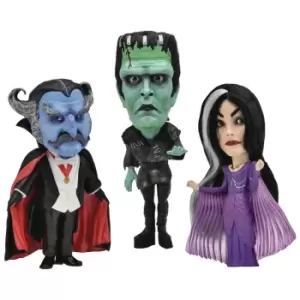 NECA Rob Zombies Munsters Little Big Head Figures 3 Pack