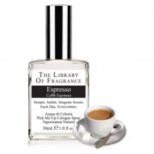 The Library of Fragrance Espresso Eau de Cologne Unisex 30ml