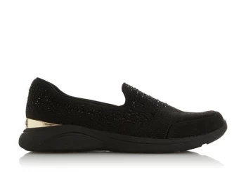 Dune Black 'Easy Slipper Cu' Casual Trainers - 3