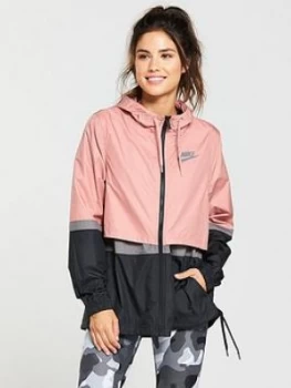 Nike Sportswear Woven Jacket Pink Size S Women