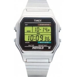 Timex T78587 Mens Style Watch Silver