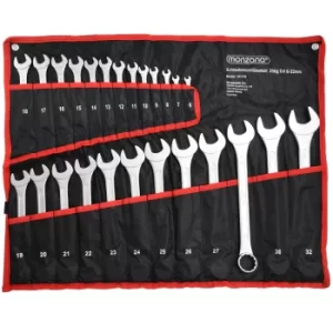 Spanner Set 25Pcs Chrome-Vanadium Steel 6-32cm