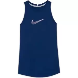 Nike Dri-Fit Trophy Tank Top Junior Girls - Blue