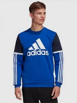 adidas Osr Cb Crew Sweat, Blue, Size XL, Men