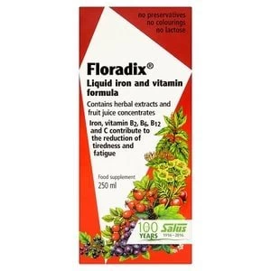 Floradix Liquid Iron and Vitamin Formula 250ml