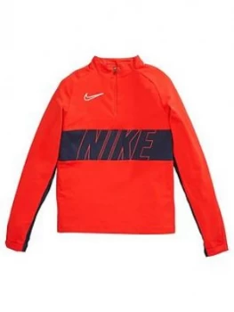 Nike Boys Academy Drill Top - Navy/Red