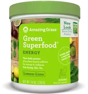 Amazing Grass Green Superfood Energy Lemon Lime 210g