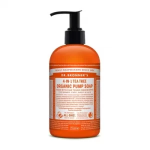 Dr Bronner Dr Bronner Tea Tree Organic Pump Soap 355ml