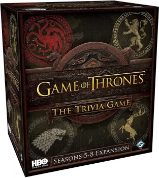 HBO Game of Thrones Trivia Game Seasons 5-8 Expansion