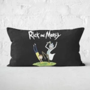 Rick And Morty Portal Rectangular Cushion - 30x50cm - Soft Touch