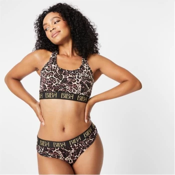 Biba BIBA Soft Cotton Bra - Leopard